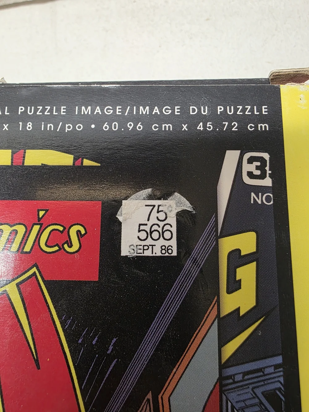 Batman DC 500 Piece Puzzle - All Pieces In Box